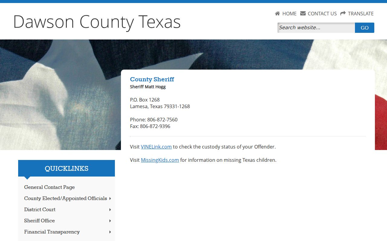 Dawson County arrest and custody records sheriff channel